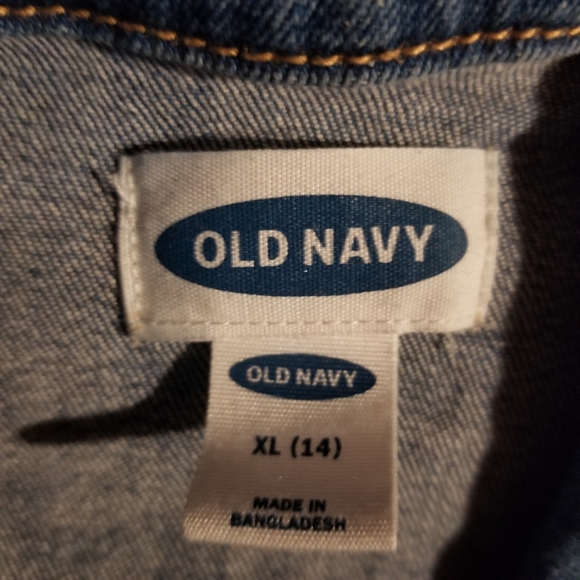 Jean jacket from old navy kids Xl - Picture 5 of 6